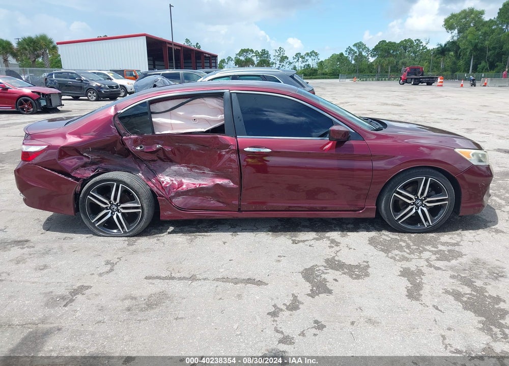 2017 HONDA ACCORD SPORT VIN: 1HGCR2F54HA015383