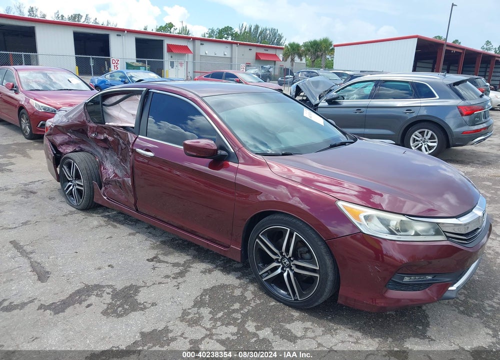 2017 HONDA ACCORD SPORT VIN: 1HGCR2F54HA015383