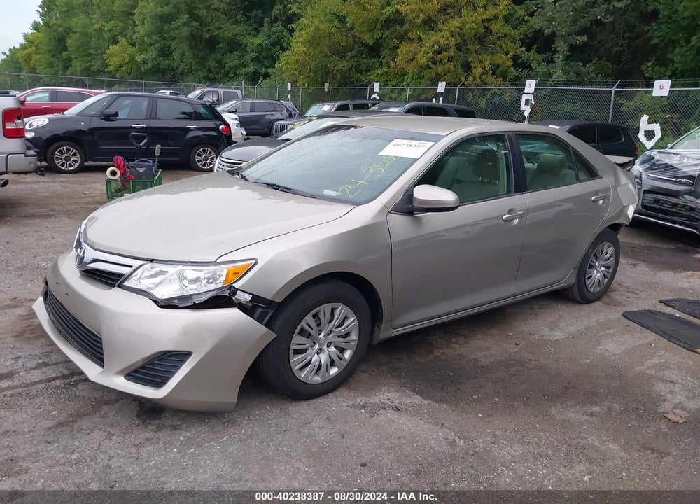 2013 TOYOTA CAMRY LE VIN: 4T1BF1FK1DU276428