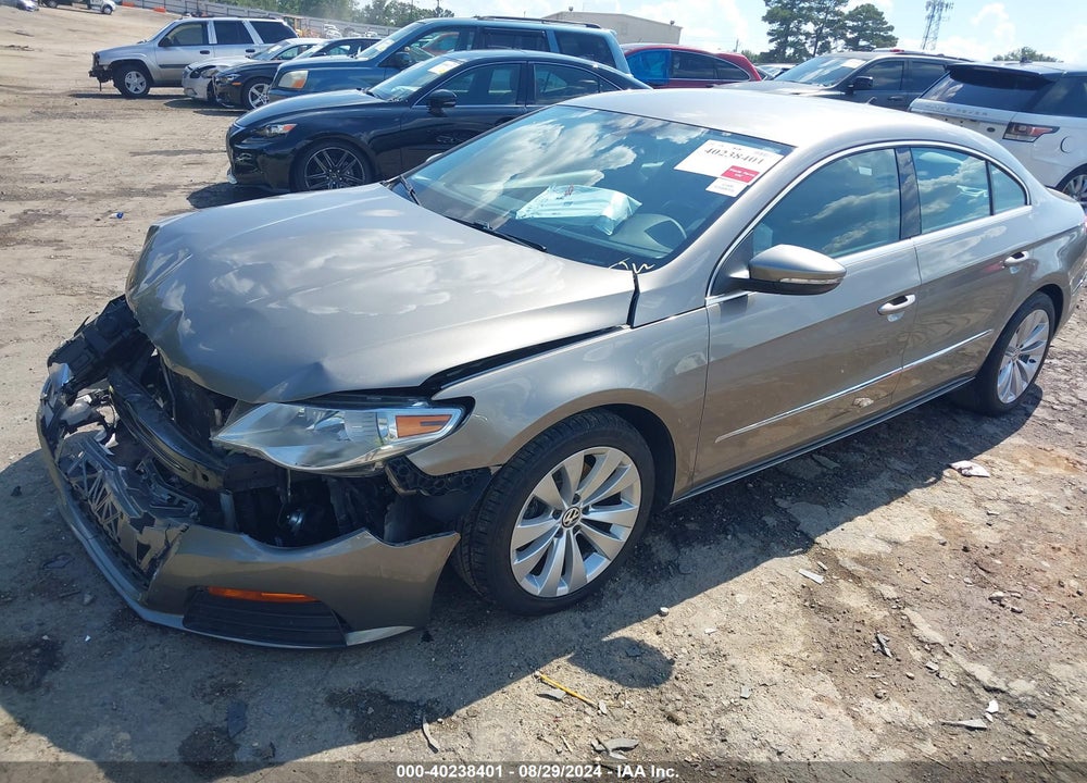 2012 VOLKSWAGEN CC R-LINE/SPORT VIN: WVWNP7ANXCE532268