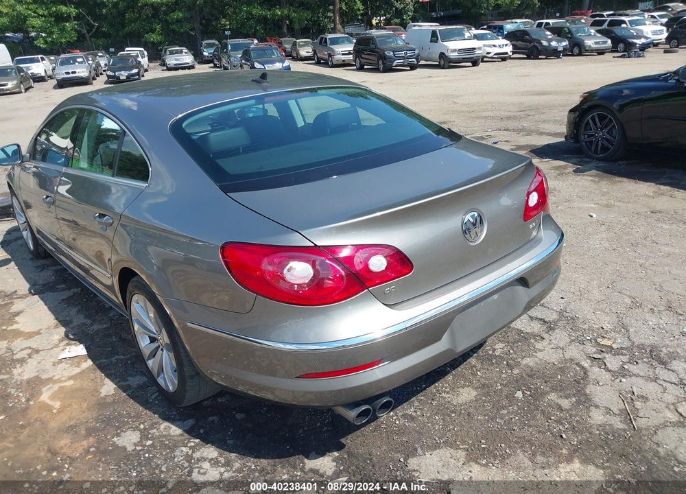 2012 VOLKSWAGEN CC R-LINE/SPORT VIN: WVWNP7ANXCE532268