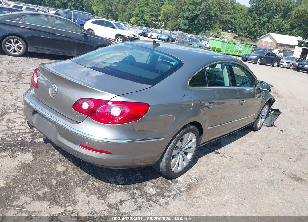 2012 VOLKSWAGEN CC R-LINE/SPORT VIN: WVWNP7ANXCE532268