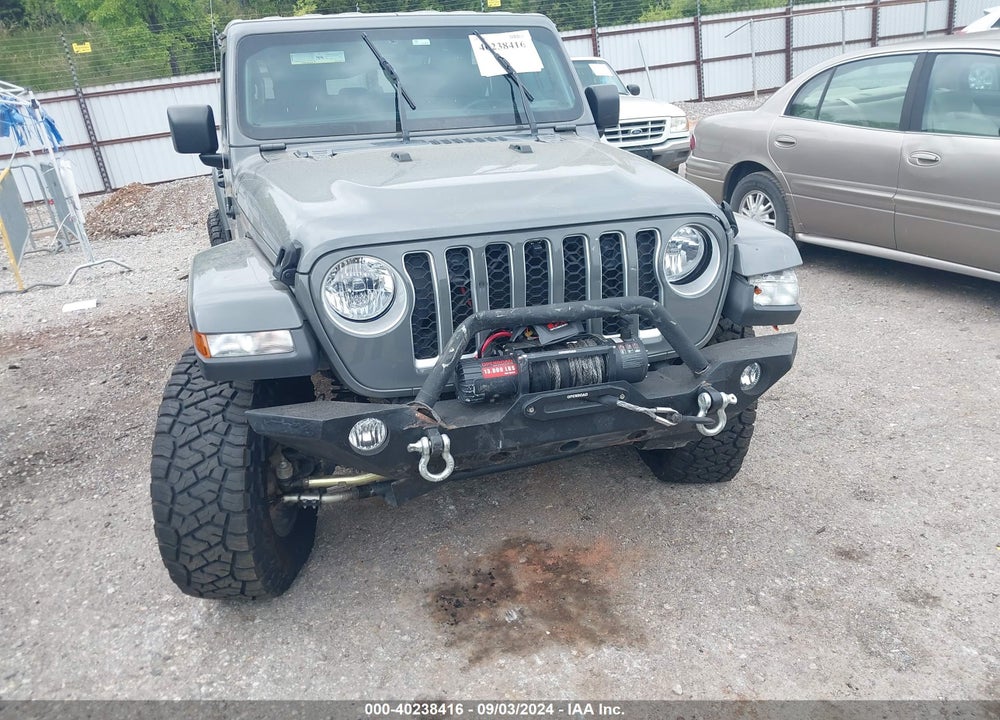 2021 JEEP GLADIATOR OVERLAND 4X4 VIN: 1C6HJTFG4ML571749