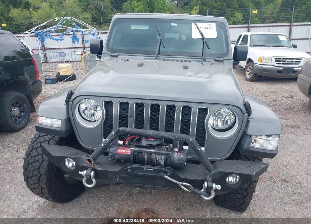 2021 JEEP GLADIATOR OVERLAND 4X4 VIN: 1C6HJTFG4ML571749