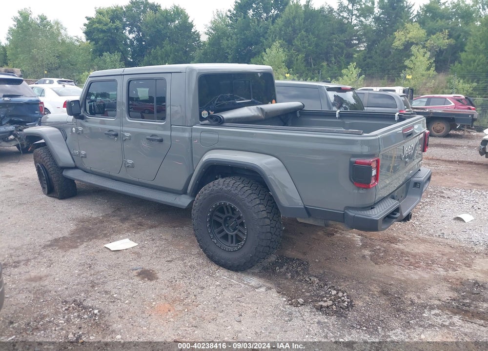 2021 JEEP GLADIATOR OVERLAND 4X4 VIN: 1C6HJTFG4ML571749