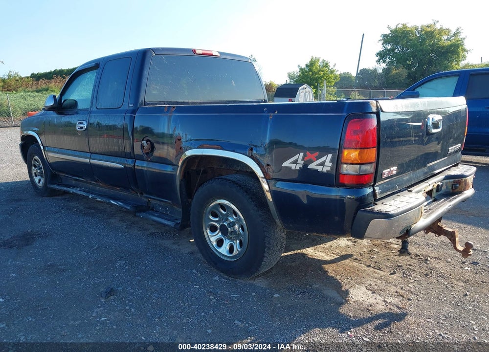 2006 GMC SIERRA 1500 SLE1 VIN: 1GTEK19Z46Z110853