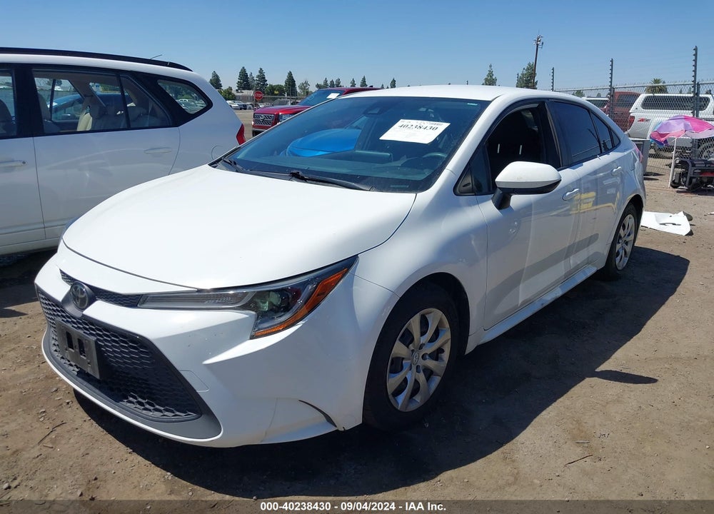 2020 TOYOTA COROLLA LE VIN: JTDEPRAE5LJ071712