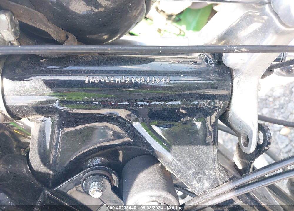 1997 HARLEY-DAVIDSON XL883 HUGGER VIN: 1HD4CEM12VY211541
