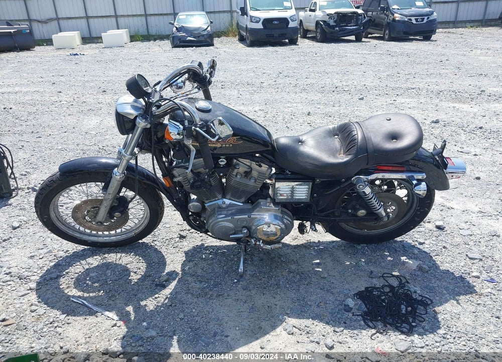 1997 HARLEY-DAVIDSON XL883 HUGGER VIN: 1HD4CEM12VY211541