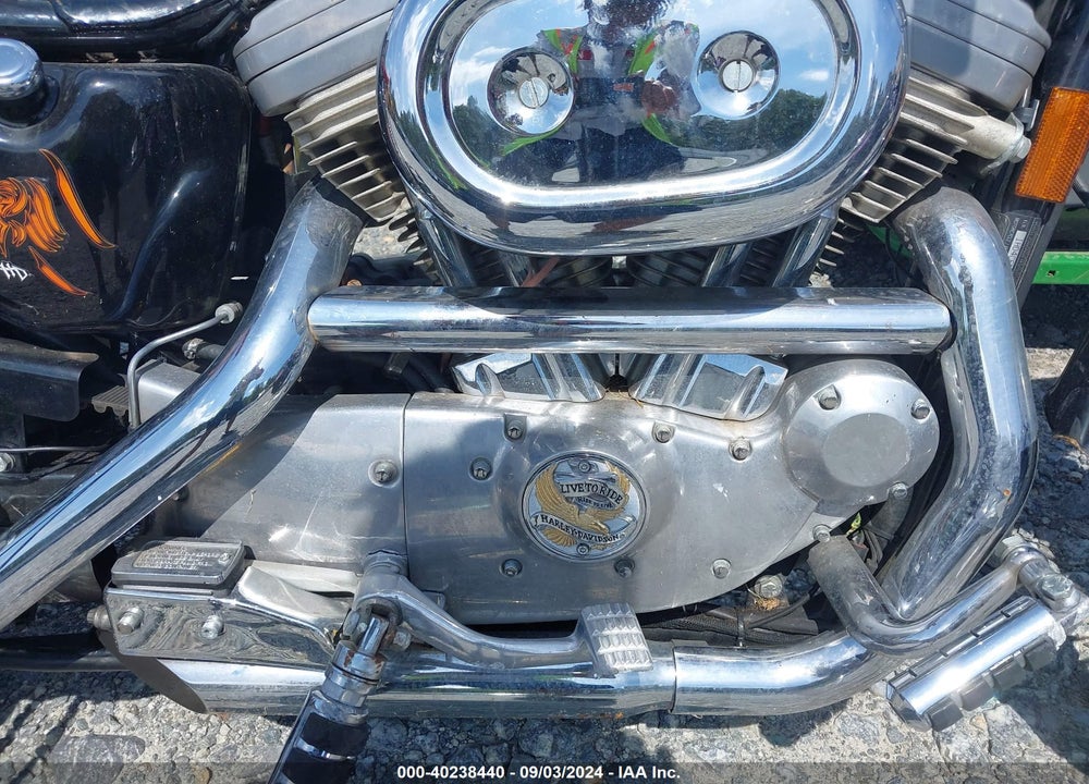 1997 HARLEY-DAVIDSON XL883 HUGGER VIN: 1HD4CEM12VY211541
