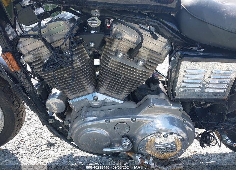 1997 HARLEY-DAVIDSON XL883 HUGGER VIN: 1HD4CEM12VY211541