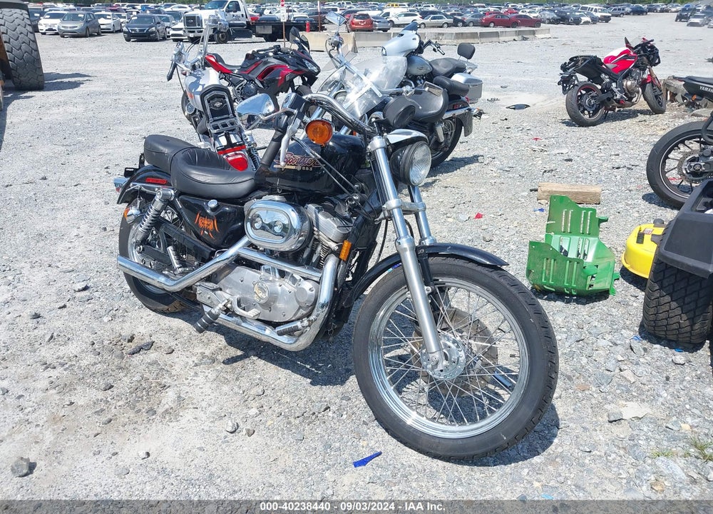1997 HARLEY-DAVIDSON XL883 HUGGER VIN: 1HD4CEM12VY211541