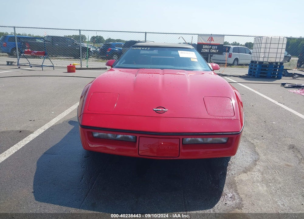 1987 CHEVROLET CORVETTE VIN: 1G1YY3182H5100156