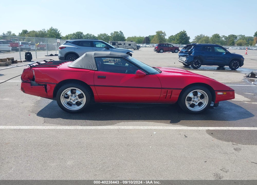 1987 CHEVROLET CORVETTE VIN: 1G1YY3182H5100156