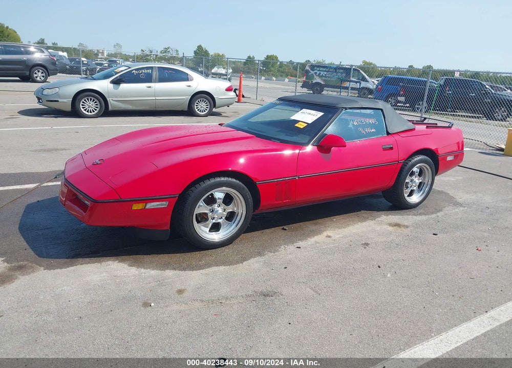 1987 CHEVROLET CORVETTE VIN: 1G1YY3182H5100156