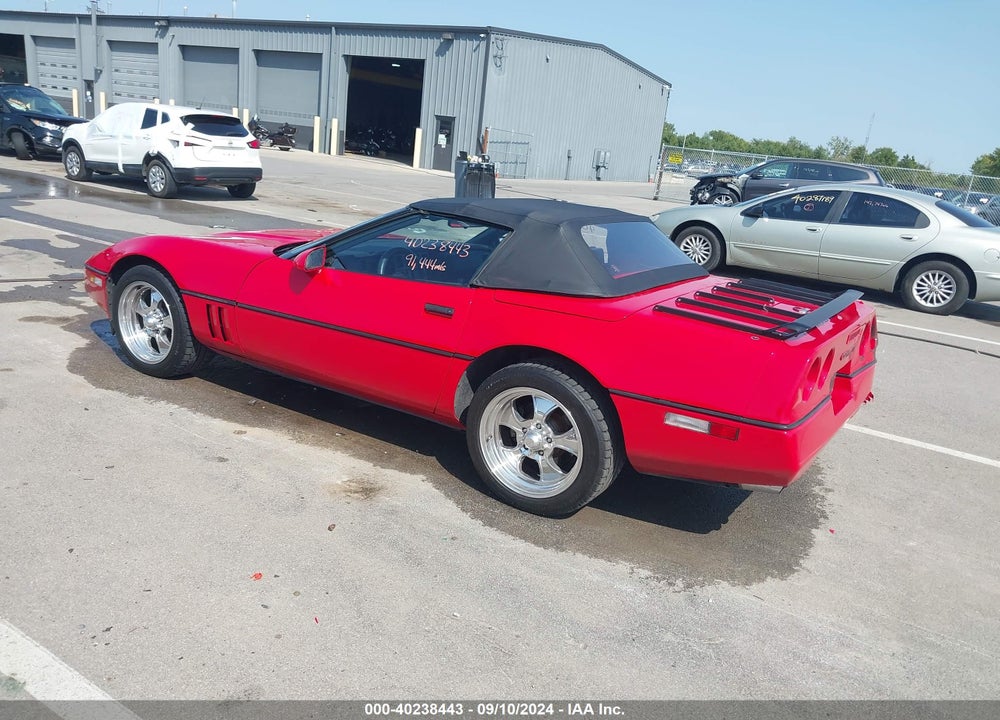 1987 CHEVROLET CORVETTE VIN: 1G1YY3182H5100156