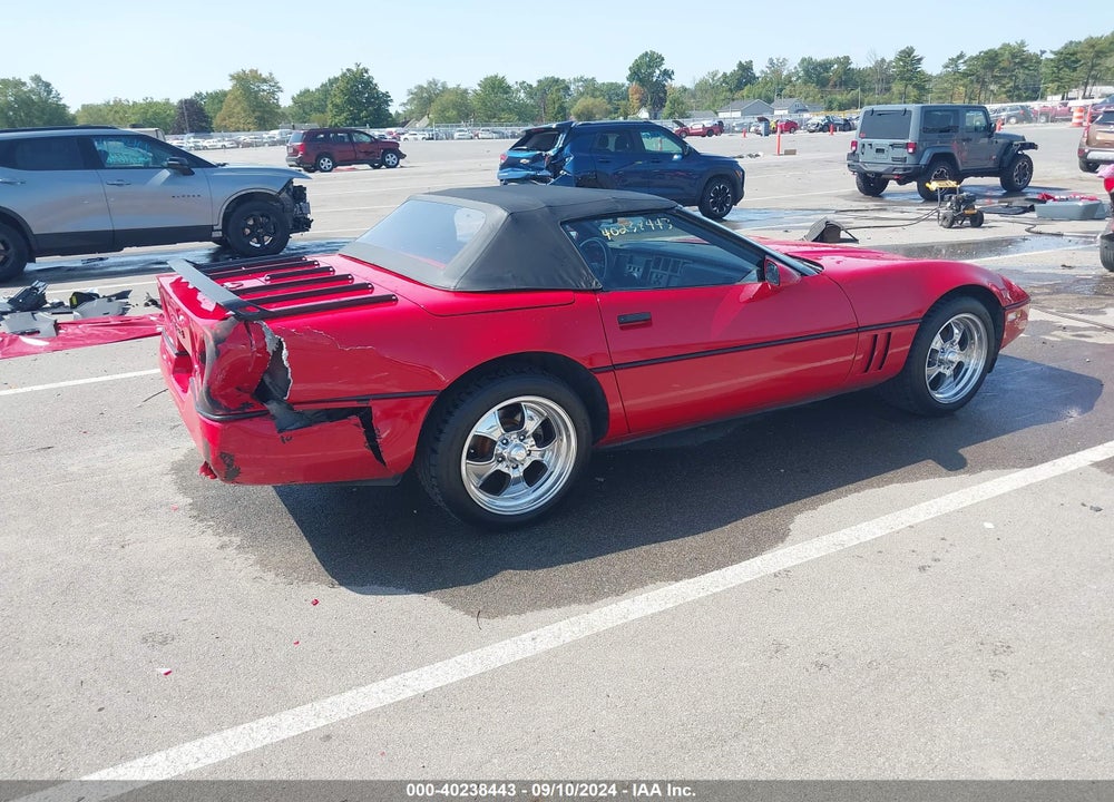 1987 CHEVROLET CORVETTE VIN: 1G1YY3182H5100156