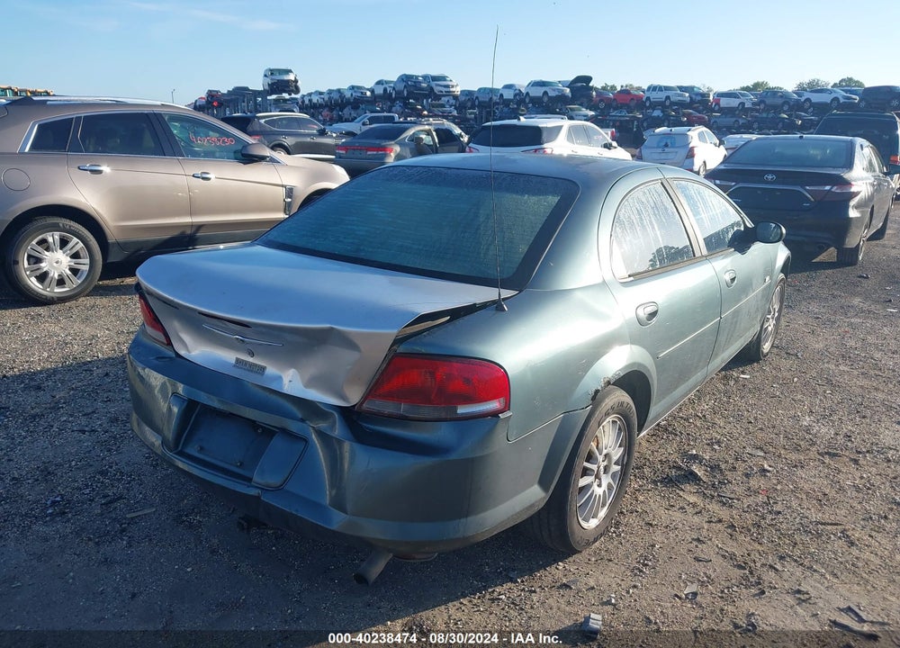 2005 CHRYSLER SEBRING VIN: 1C3EL46X35N563664