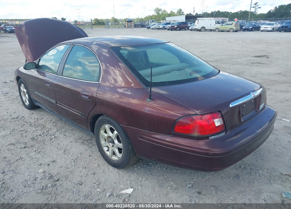 2000 MERCURY SABLE GS VIN: 1MEFM50U1YA607706