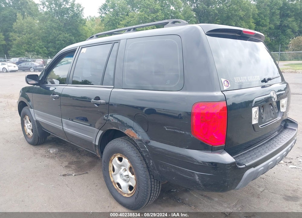 2005 HONDA PILOT LX VIN: 2HKYF181X5H573020