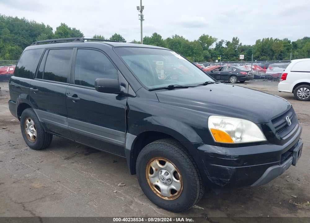 2005 HONDA PILOT LX VIN: 2HKYF181X5H573020
