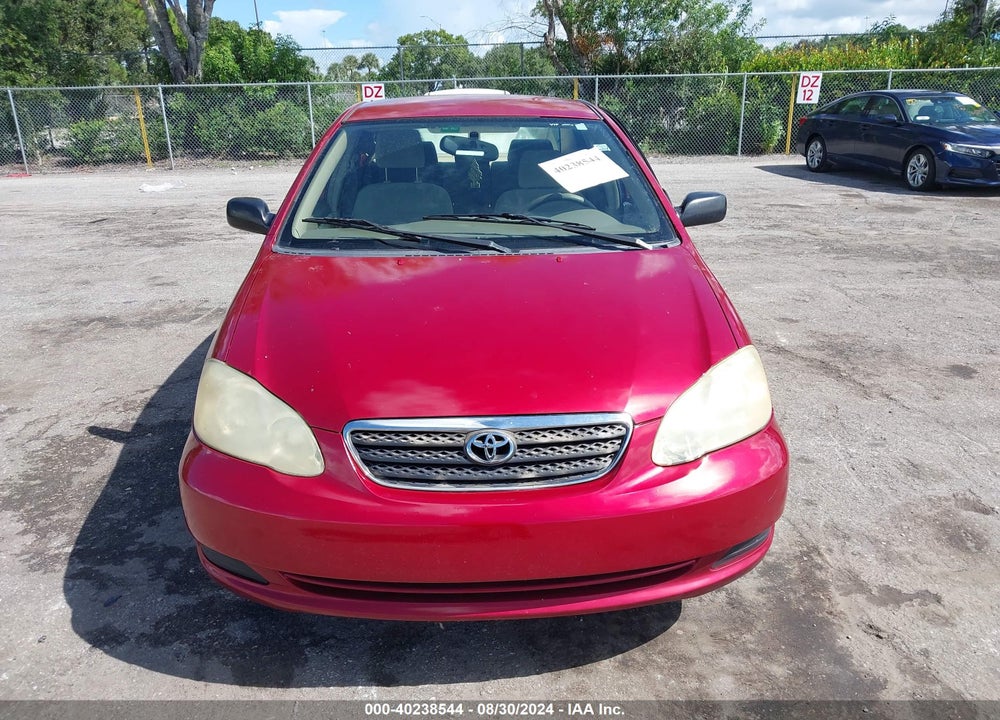 2006 TOYOTA COROLLA CE VIN: JTDBR32E460096359
