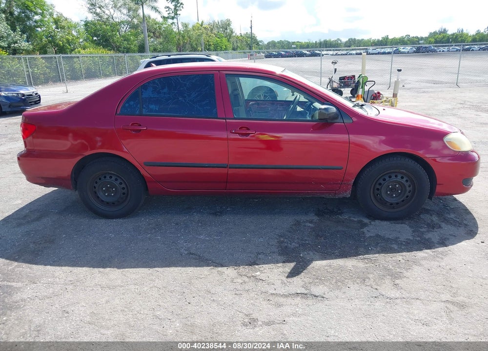 2006 TOYOTA COROLLA CE VIN: JTDBR32E460096359