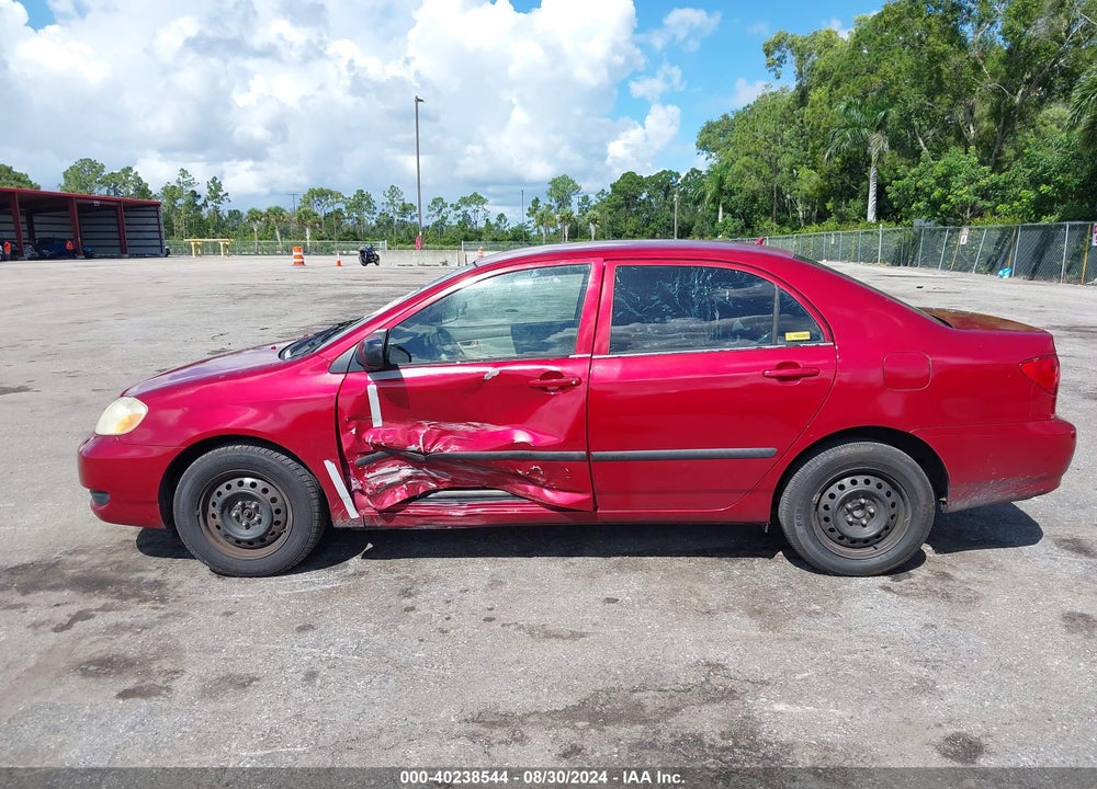 2006 TOYOTA COROLLA CE VIN: JTDBR32E460096359