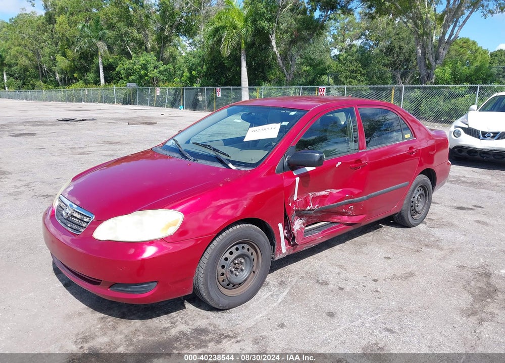 2006 TOYOTA COROLLA CE VIN: JTDBR32E460096359