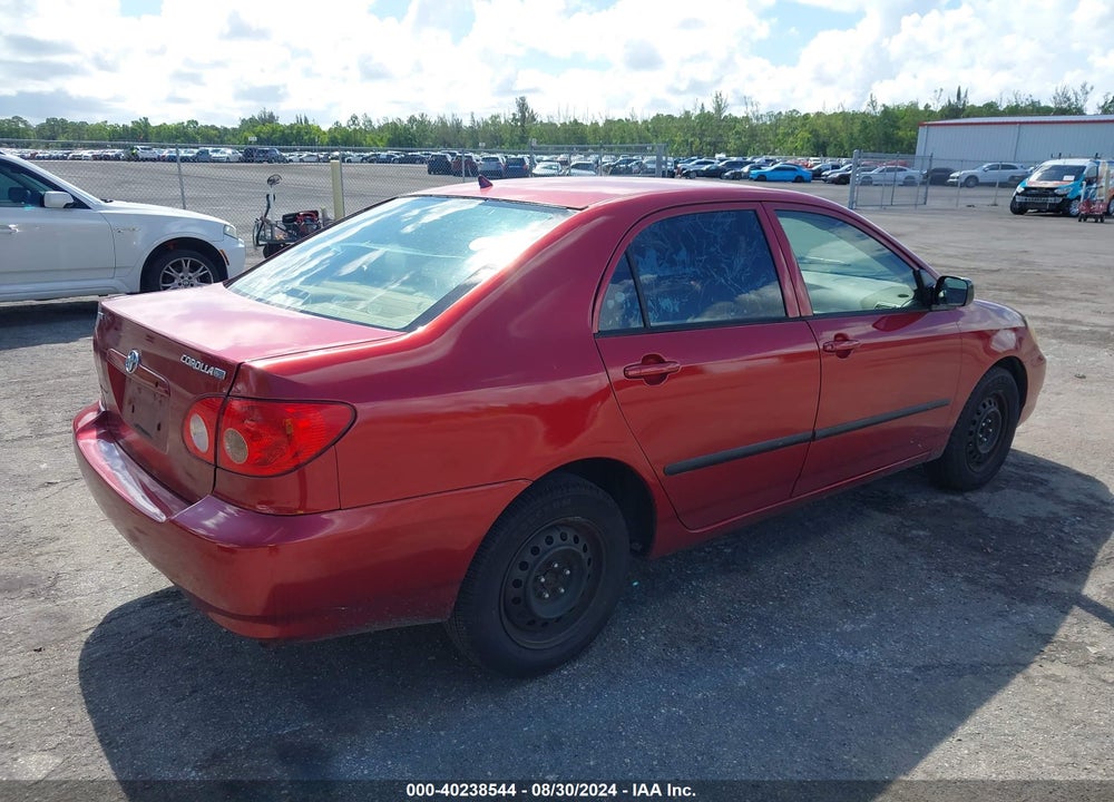 2006 TOYOTA COROLLA CE VIN: JTDBR32E460096359