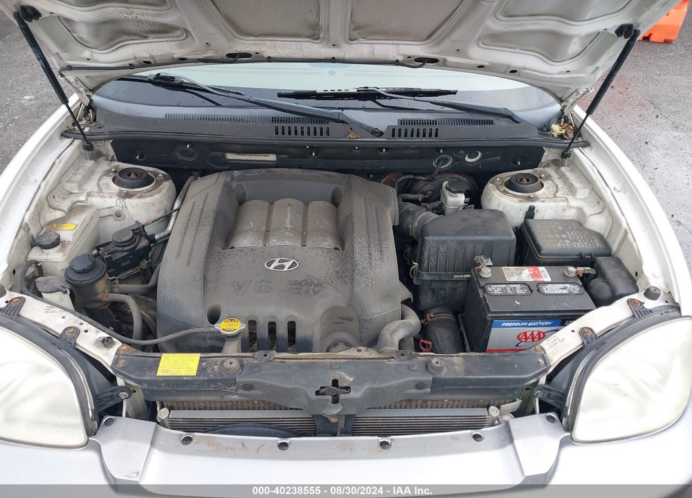 2004 HYUNDAI SANTA FE GLS VIN: KM8SC73D94U687027