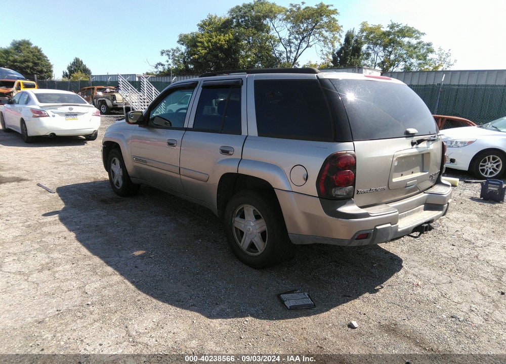 2002 CHEVROLET TRAILBLAZER LTZ VIN: 1GNDS13S822136874