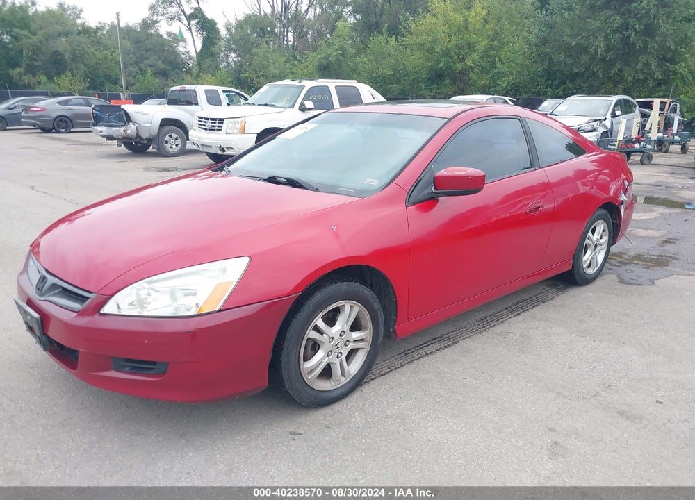 2007 HONDA ACCORD 2.4 EX VIN: 1HGCM71687A004686