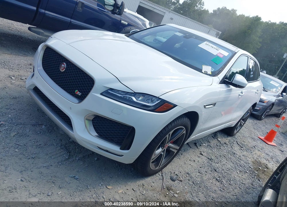 2020 JAGUAR F-PACE S P380 AWD AUTOMATIC VIN: SADCM2FV6LA639227