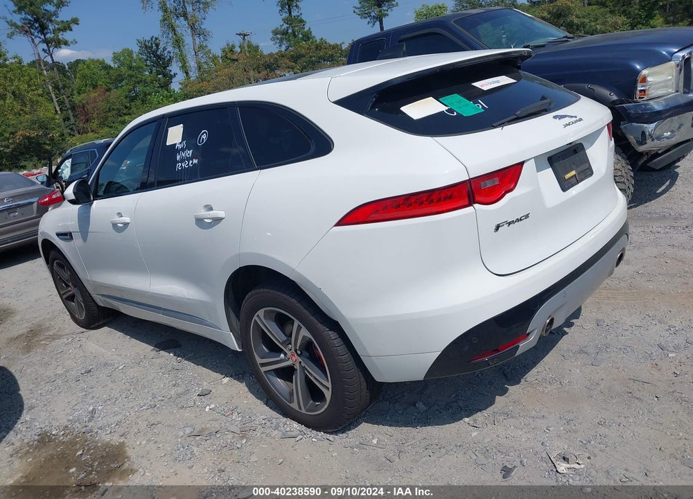 2020 JAGUAR F-PACE S P380 AWD AUTOMATIC VIN: SADCM2FV6LA639227