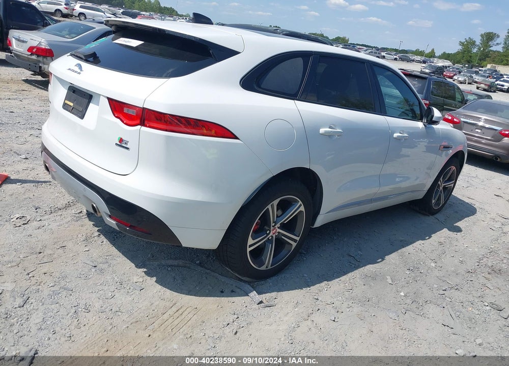 2020 JAGUAR F-PACE S P380 AWD AUTOMATIC VIN: SADCM2FV6LA639227