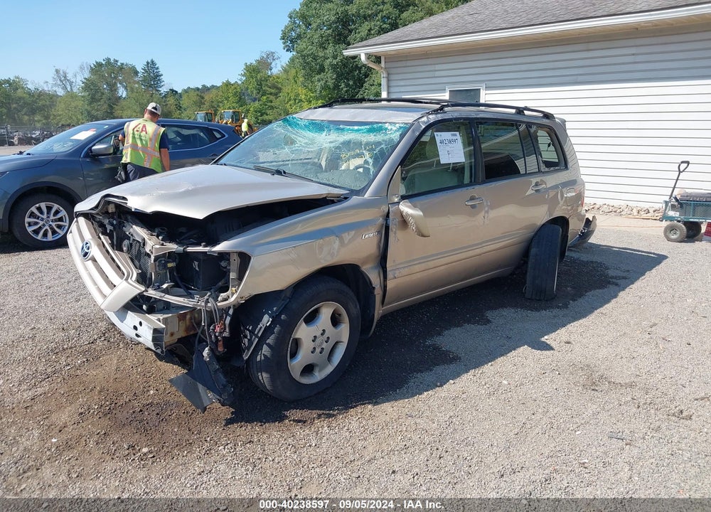 2004 TOYOTA HIGHLANDER LIMITED V6 VIN: JTEEP21A740036791