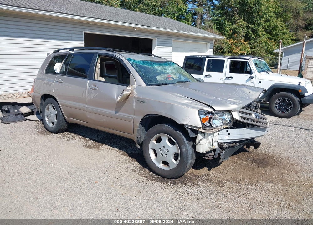 2004 TOYOTA HIGHLANDER LIMITED V6 VIN: JTEEP21A740036791