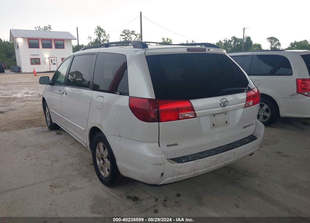 2004 TOYOTA SIENNA XLE VIN: 5TDZA22C34S106243