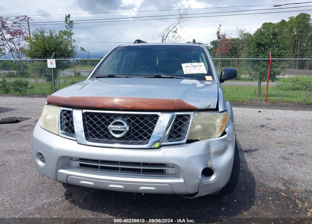2011 NISSAN PATHFINDER S VIN: 5N1AR1NN6BC617680
