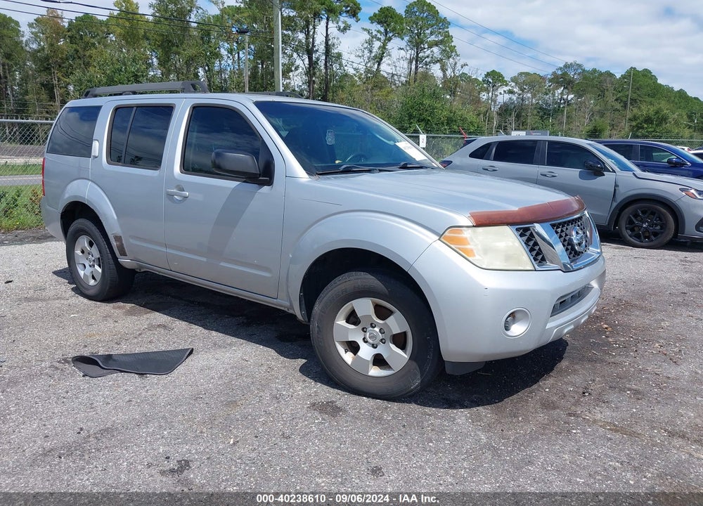 2011 NISSAN PATHFINDER S VIN: 5N1AR1NN6BC617680