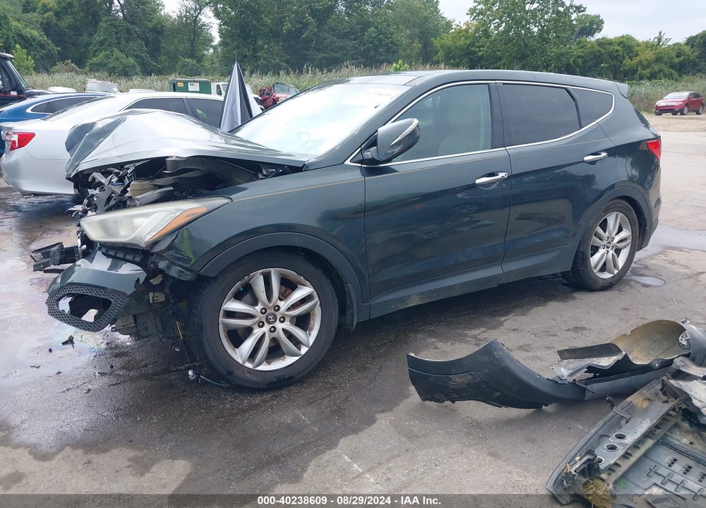 2013 HYUNDAI SANTA FE SPORT 2.0T VIN: 5XYZW3LA8DG043786