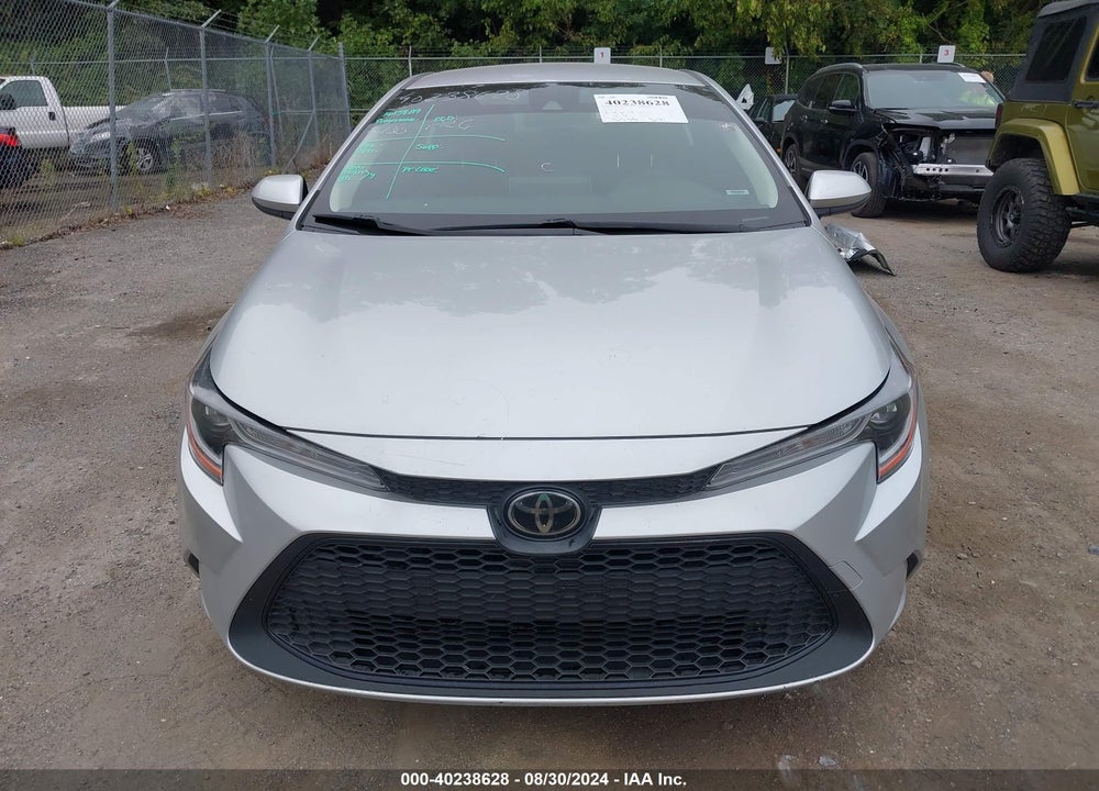 2020 TOYOTA COROLLA LE VIN: JTDEPRAE0LJ095187