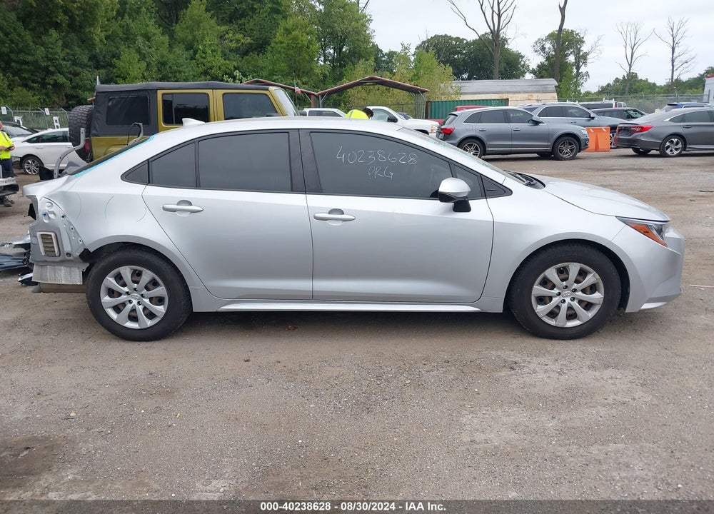2020 TOYOTA COROLLA LE VIN: JTDEPRAE0LJ095187
