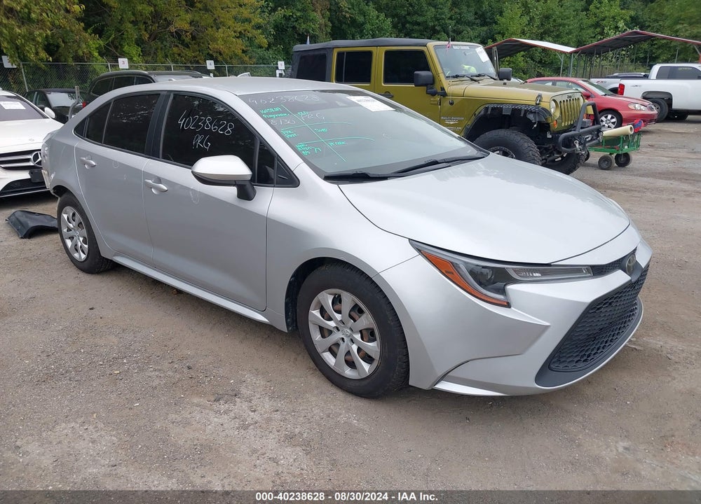 2020 TOYOTA COROLLA LE VIN: JTDEPRAE0LJ095187