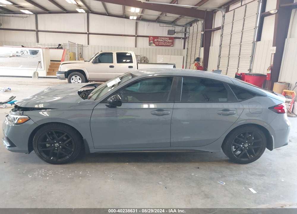 2022 HONDA CIVIC VIN: 19XFL2H86NE005807
