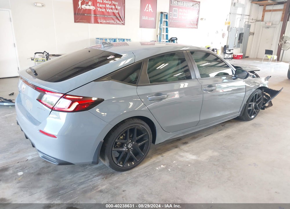2022 HONDA CIVIC VIN: 19XFL2H86NE005807