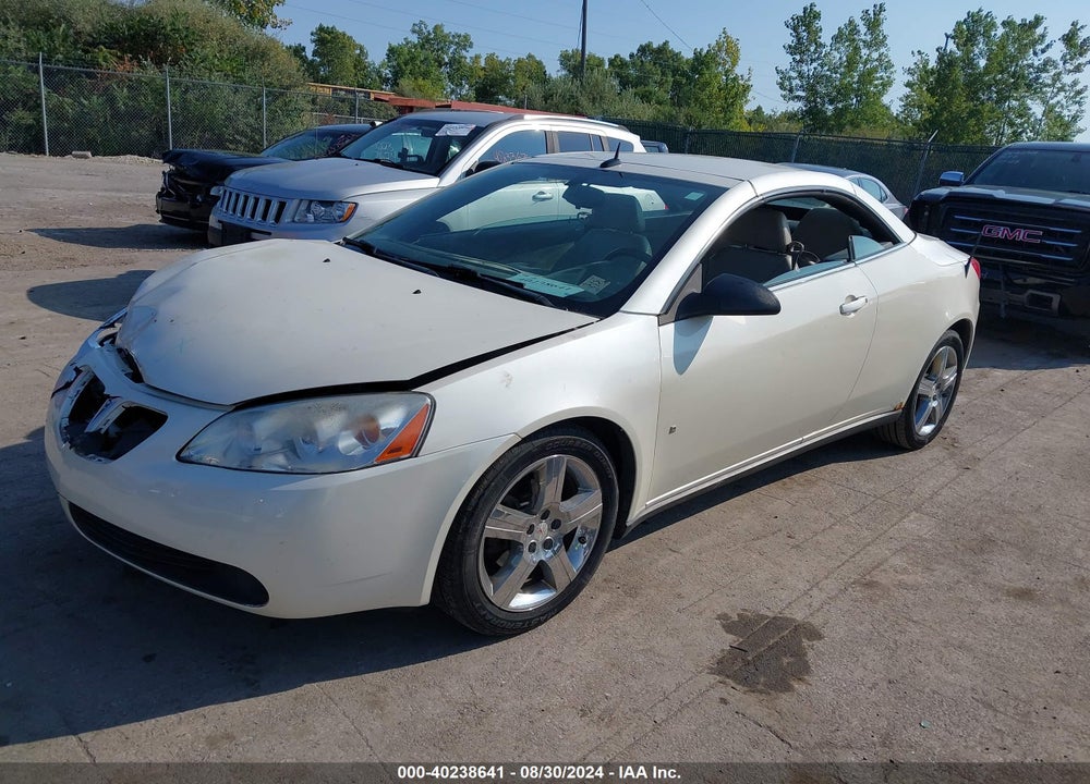 2008 PONTIAC G6 GT VIN: 1G2ZH36N884253726