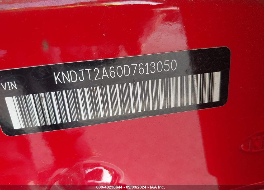 2013 KIA SOUL VIN: KNDJT2A60D7613050