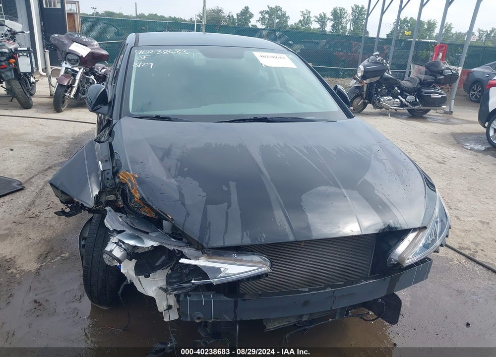 2019 HYUNDAI ELANTRA SE VIN: KMHD74LF4KU821324